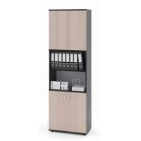 Стеллаж ШУ-42 Венге/Беленый дуб