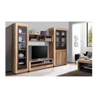 Гостиная Фантазия комплектация 3 дуб каньон/дуб кальяри