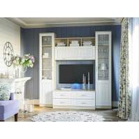 Гостиная Оливия 2 Дуб Сонома/белое дерево