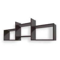 Полка навесная Кубик-6 Венге