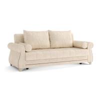 Диван-кровать 3-х местн. Порто М велюр тенерифе крем/хумус
