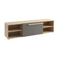 ВИЛЛИТУС М5 тумба ТВ дуб Вотан/графит ВИЛЛИТУС М5 тумба ТВ дуб Вотан/графит