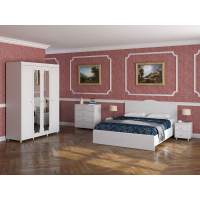 Спальня Италия-6 белое дерево