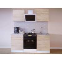 Кухня ПН-06 + ТК-06.1 + ПН-06 + ТК-06м Сокол дуб