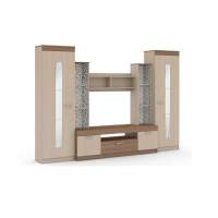 Рио 25 стенка ТВА Ясень Шимо Темный / Светлый