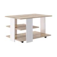 Януш 5 журнальный стол дуб баррик/белый