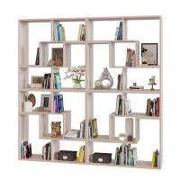 Стеллаж Сокол 7 (8 модулей ПК-9) Беленый дуб