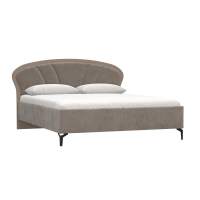 Кровать 08.22 Валенсия 1600 велюр тенерифе хумус Кровать 08.22 Валенсия 1600 велюр тенерифе хумус