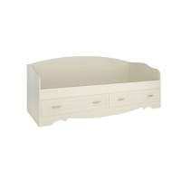 Латте 74-01 Кровать детская односпальная с ящ. 800 настил Бодега Светлый / Орех Донской Латте 74-01 Кровать детская односпальная с ящ. 800 настил Бодега Светлый / Орех Донской