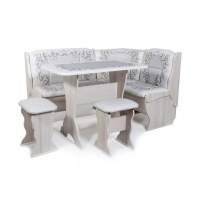 Кухонный набор Орхидея Автор с фотопечатью D1 бодега светлый