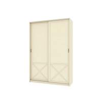 Бэль Шкаф-купе с нишей для гладильной доски Слоновая кость