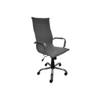 Кресло Барбара Модерн 1Х к/з серый