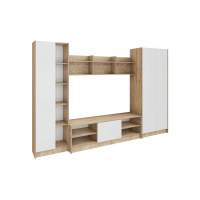 Стенка-горка Виктория Дуб ирландский/Белый