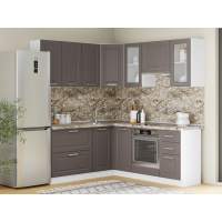 Кухня Вокс комплект 3 Белый / Графит