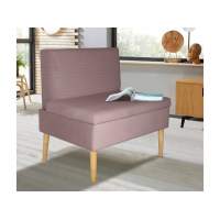 Диван ОАЗИС-1 ДУ узкий пудра №15