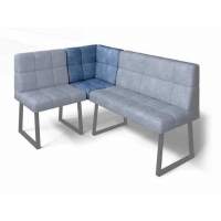 Реал кухонный диван МУ 590 Лагуна/Черный муар