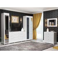 Гостиная Монако-4 белое дерево