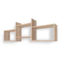 Полка навесная Кубик-6 Дуб сонома