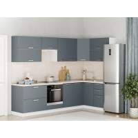 Кухня Борги комплект 8 Белый / Маренго