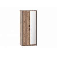 НМ 014.03 Шкаф для одежды Фолк с зеркалом Дуб Самдал