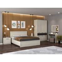 Спальня Лиана 2 Ясень анкор светлый/Графит