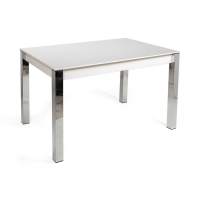 Стол не раздвижной Милан-1 Бодего светлый / Хром