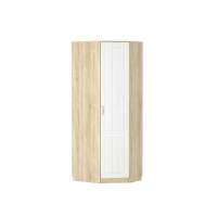 НМ 014.11 ПР Шкаф угловой Оливия Дуб Сонома/белое дерево