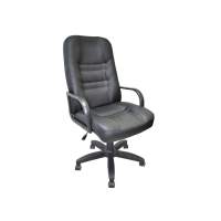 Кресло Министр 1П черный/к/з черный