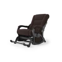 Кресло-маятник Родос Черный / Шоколад