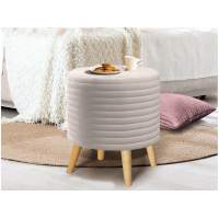 Пуф А1ГС / молочный №1