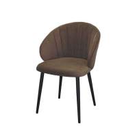 Стул З / черный /велюр коричневый Стул З / черный /велюр коричневый