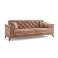 Диван-кровать Амарант М велюр тенерифе хумус