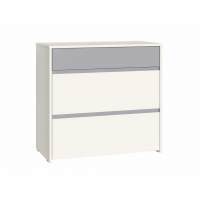 Торонто комод 13.321 Белый/Серый