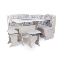 Кухонный набор Орхидея Автор с фотопечатью D2 бодега светлый