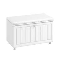 Тумба под обувь (ш.800) Монако МН-22 белое дерево