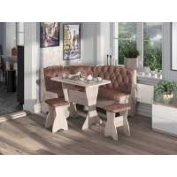 Кухонный набор Орхидея Люкс ясень светлый/коньяк