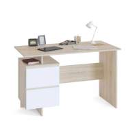 Письменный стол СПМ-19 Дуб Сонома / Белый Письменный стол СПМ-19 Дуб Сонома / Белый