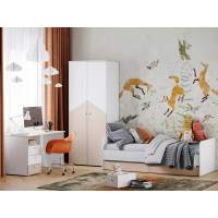 Детская Банни-2 белый/дуб сонома/бисквит