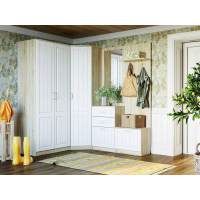 Прихожая Оливия-5 Дуб Сонома/белое дерево