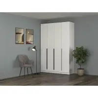 Брандо шкаф для одежды 67.16 ЛДСП Белый