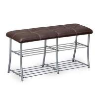 Обувница МС-7 серебро лак/умбер