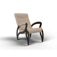 Кресло Зельден Черный / Песок в гостиную