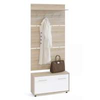 Прихожая ТП-3 + ВШ-3 Дуб Сонома / Белый