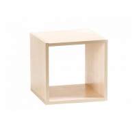 Полка навесная Кубик-1 Дуб беленый