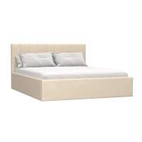 Кровать Юнона М 1600 велюр киото крем Кровать Юнона М 1600 велюр киото крем