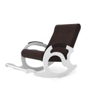 Кресло-качалка Тироль Белый / Шоколад
