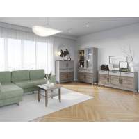 Гостиная Сарита 1 Серый камень / Дуб Давос