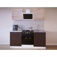 Кухня ПН-06 + ТК-06.1 + ПН-06 + ТК-06м Сокол венге/дуб