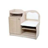 Банкетка под телефон 1 ясень светлый-милк