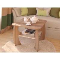 Престиж 13-2 стол журнальный Ясень Шимо темный / Светлый